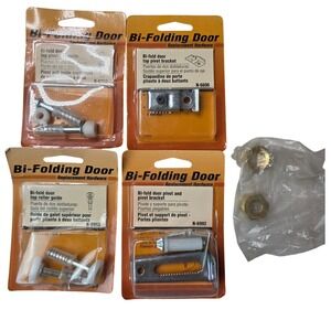 Prime-Line Bi-Folding Door Hardware Lot N-6702 N-6606 N-6953 N-6992 New C2
